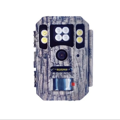AUSHA 56MP 4K Ultra HD Trail Camera | Wildlife Monitoring & Outdoor Security with Night Vision