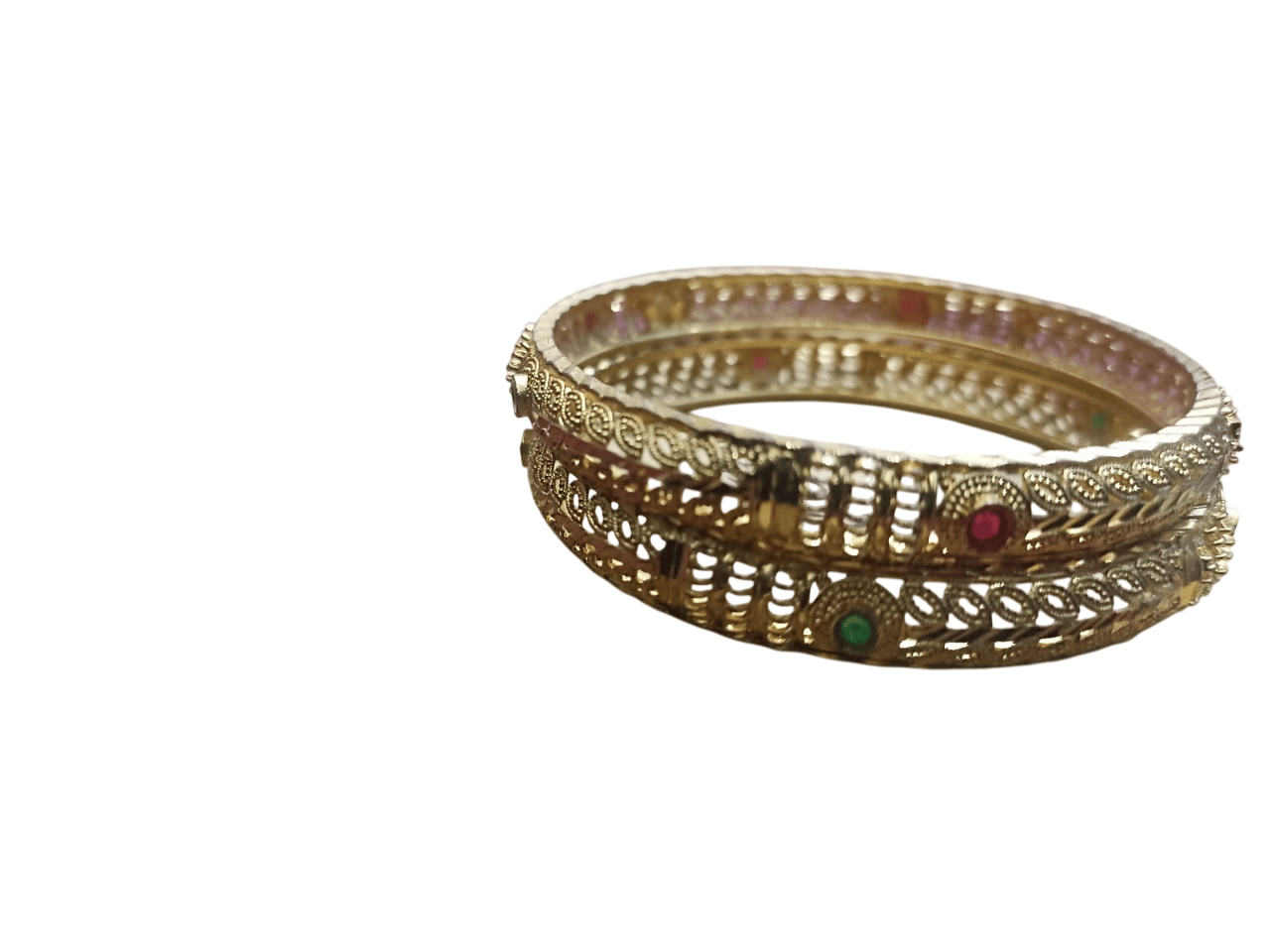 Eleghant gold plated Bangles 