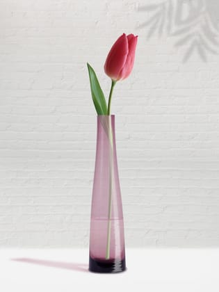 NATURALLYOURS GLASSWARES DL0007-PU 5.5CM PU VASE NATURALLYOURS GLASSWARES DL0007-PU 5.5CM PU VASE