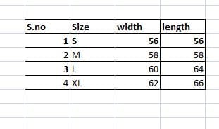 Size Guide