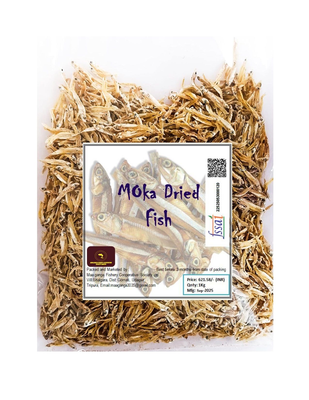 Moka Dried Fish (1kg) 