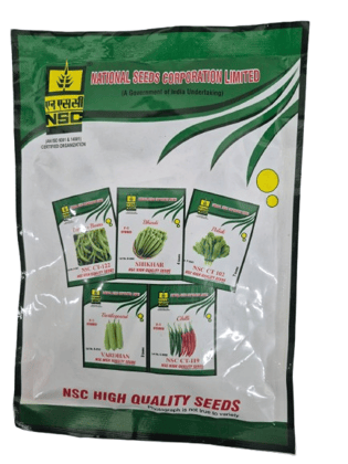 NSC High Quality Assorted Vegetable Seeds Combo Pack / Applicable for Home Garden