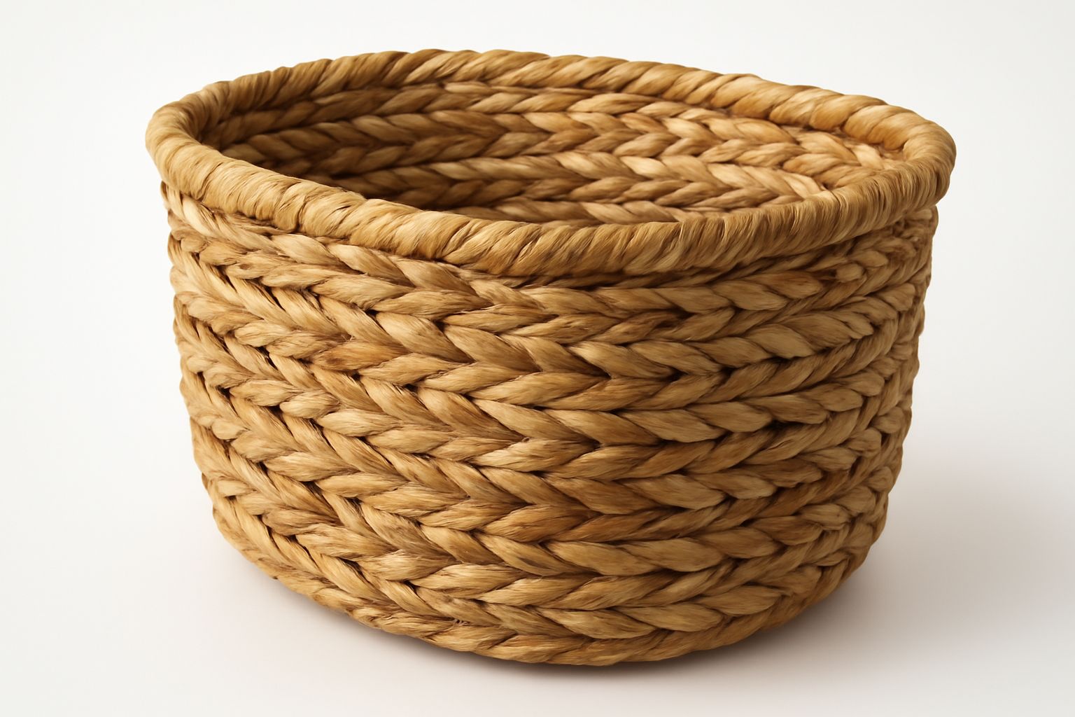 Handwoven Natural Storage Basket- Banana Grass