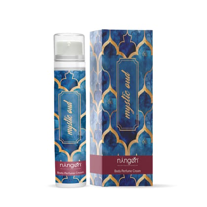 Ningen Mystic Oud Body Perfume Cream | Agarwood Luxury Perfume | Non-Alcoholic Body Perfume Cream