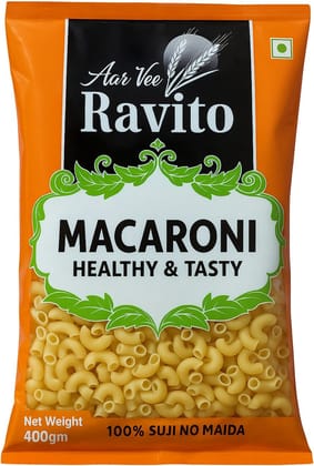 Aarvee Ravito Macaroni 400g, Tasty & Healthy 