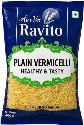 Aarvee Ravito Plain Vermicelli 400g, Healthy & Tasty