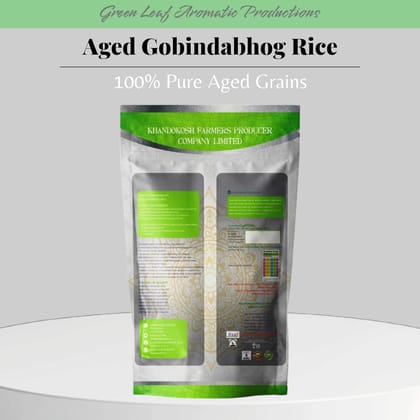 Premium Aged Gobindabhog Rice - 100% Pure Aromatic Grains