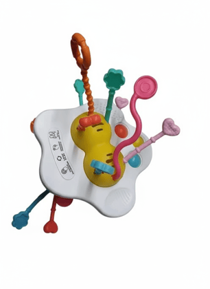 Montessori Silicone Pull Rope Toy – Colorful Strings and Shapes for Baby Sensory Play, Early Learning and Fine Motor Skill Development – Safe BPA-Free Infant Toy for 6 to 18 Months Montessori Silicone Pull Rope Toy – Colorful Strings and Shapes for Baby Sensory Play, Early Learning and Fine Motor Skill Development – Safe BPA-Free Infant Toy for 6 to 18 Months