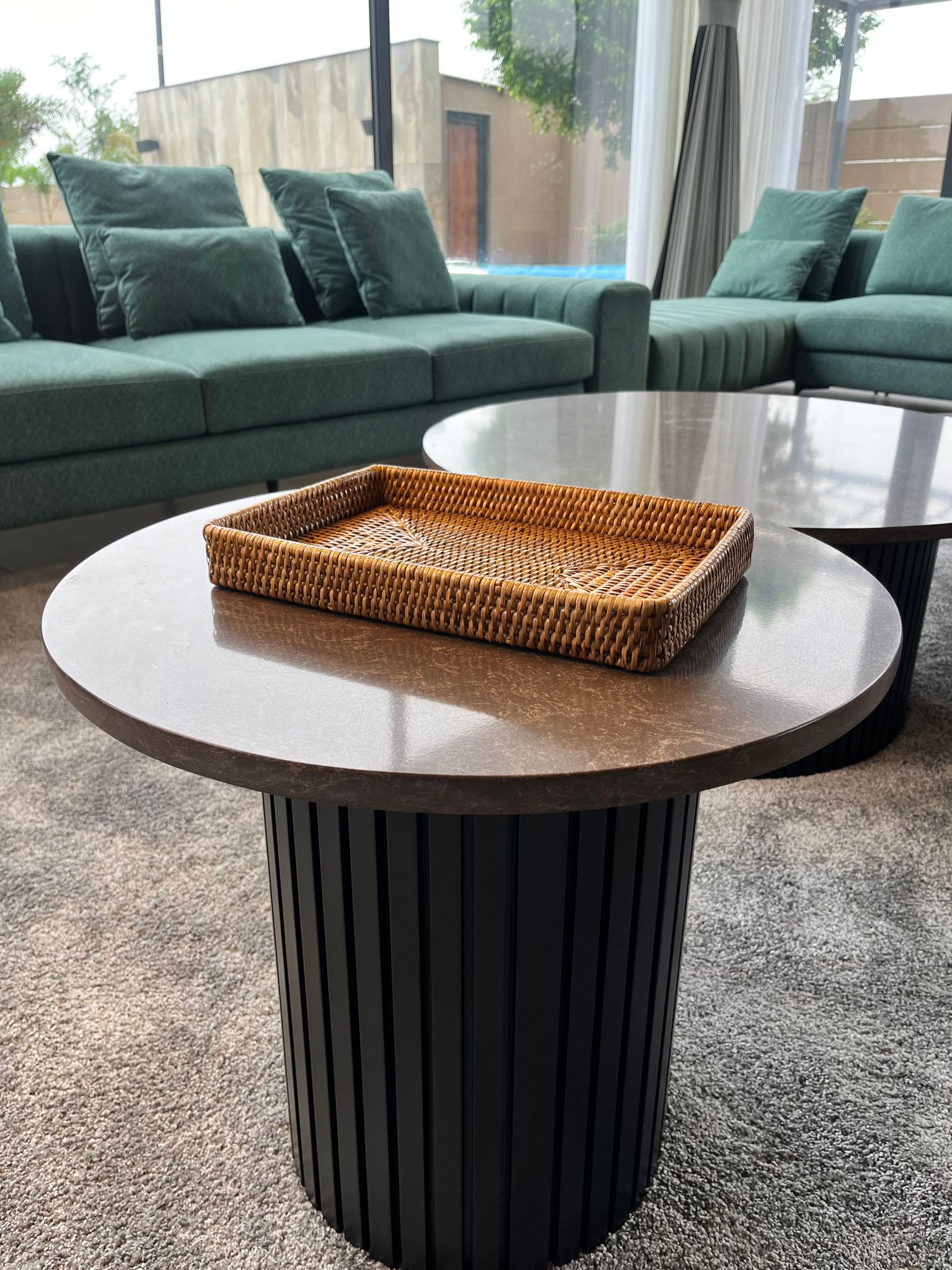 Rattan Spa Tray