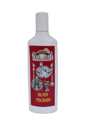 KAVALI Komali Silver Polisher Liquid - Instant Shine & Tarnish Remover for All Silverware