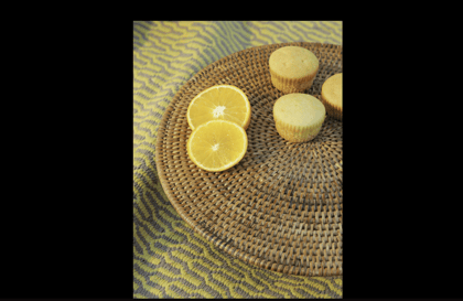 Rattan Cake Stand 