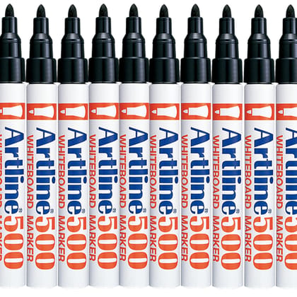 500 Whiteboard Marker – Smooth, Quick-Dry & Easy to Erase | Pack of 10