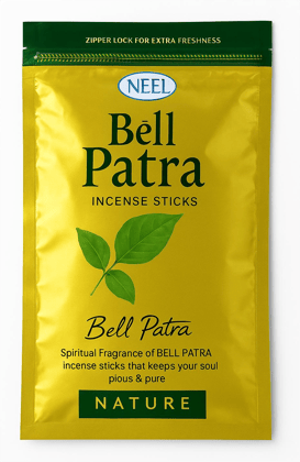 Neel Bell Patra Spiritual Incense Sticks with Zipper Lock for Freshness pack of 2 Neel Bell Patra Spiritual Incense Sticks with Zipper Lock for Freshness pack of 2