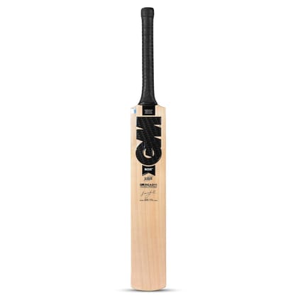 TEKNAXO | GM Noir 202 Kashmir Willow Cricket Bat for Leather Ball | Size-6 | Light Weight | Ready to Play| Free Cover