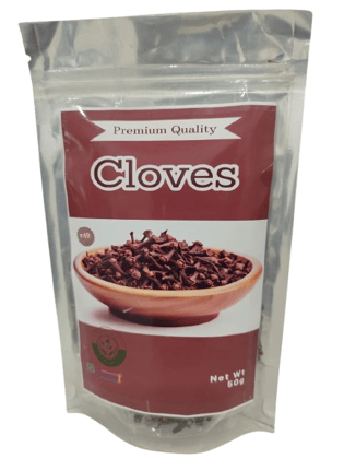 Premium Quality Whole Cloves Spice Pouch - Aromatic 50g Pack Premium Quality Whole Cloves Spice Pouch - Aromatic 50g Pack