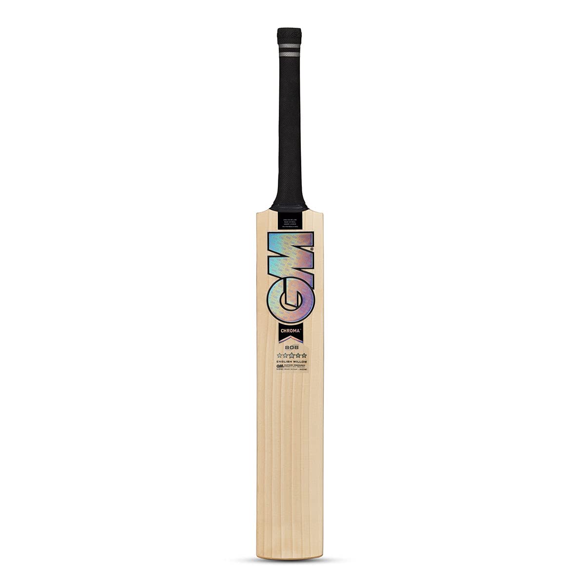 GM Chroma 808 English Willow Short Handle Cricket Bat Size-Men, Wooden