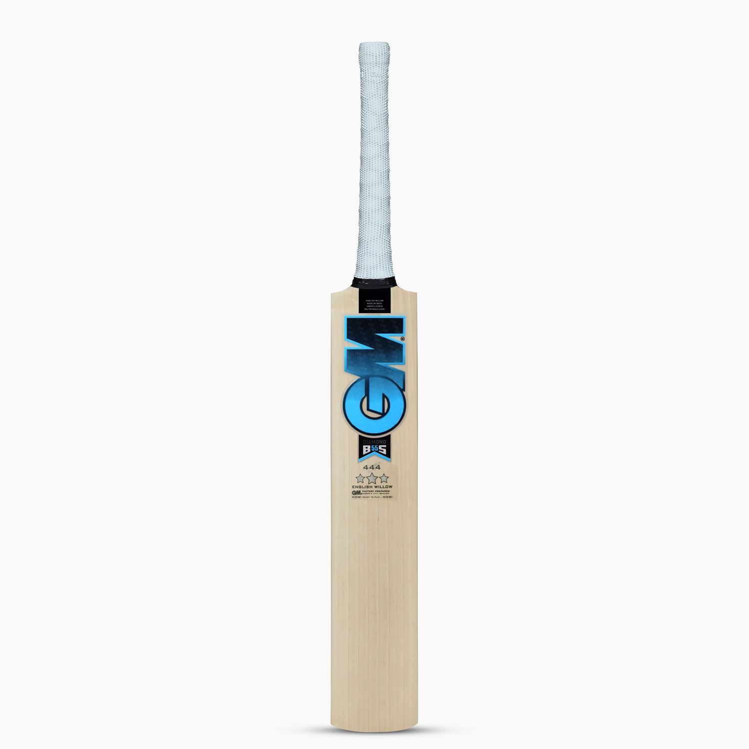 TEKNAXO | GM Diamond 444 English Willow Lightweight Cricket Bat for Men | Short Handle| Ready to Play (Free Cover)