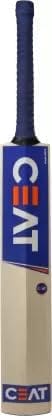 TEKNAXO | WW Sports CEAT Gripp Master JR - English Willow Cricket Bat Size 5 Color Blue (930-1000 g) Pack of 1