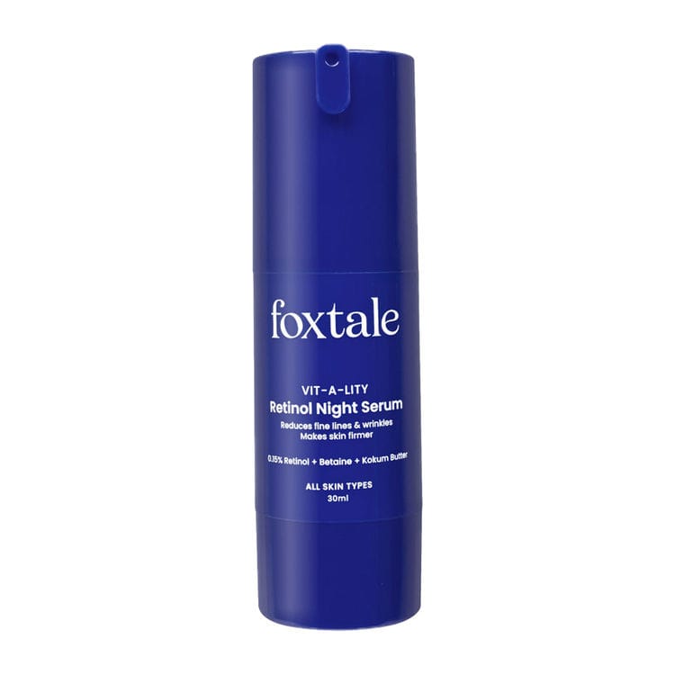 Foxtale 0.15% Encapsulated Retinol Night Serum Boosts Collagen, Treats Fine Lines & Wrinkles (30ml)
