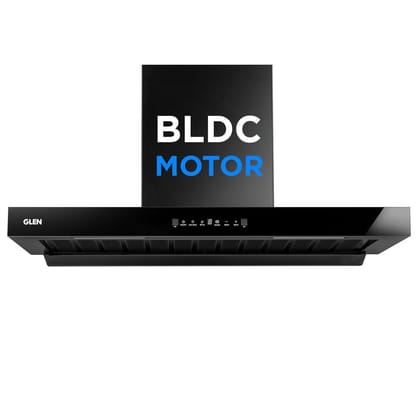 Glen hood Selena BLDC Kitchen Chimney 90cm|1400m/hr Suction Capacity | T-Shape Filterless Chimney|BLDC Motor|Intelligent Auto Clean|Touch & Gesture Control|1-Year Comprehensive Warranty &7-Year Motor Glen hood Selena BLDC Kitchen Chimney 90cm|1400m/hr Su
