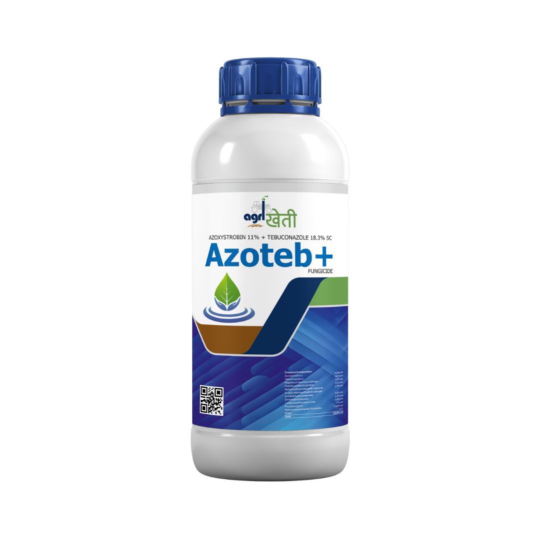 Azoteb+  Agrikheti(Azoxystrobin 11% & Tebuconazole 18.3% w/w SC) 1Litre