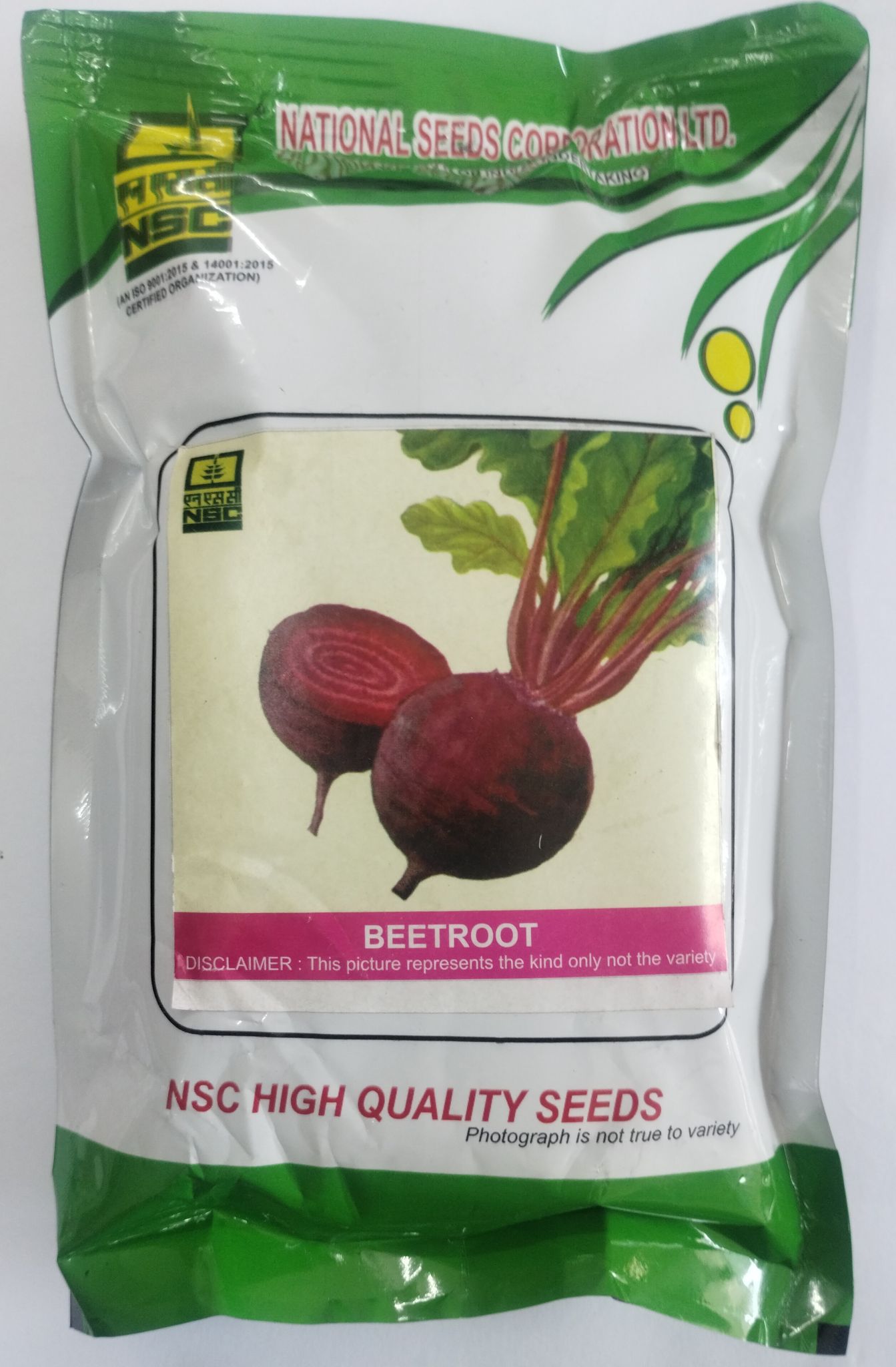 NSC beet root , Variety-DDR, 100 gm Truthful Label,