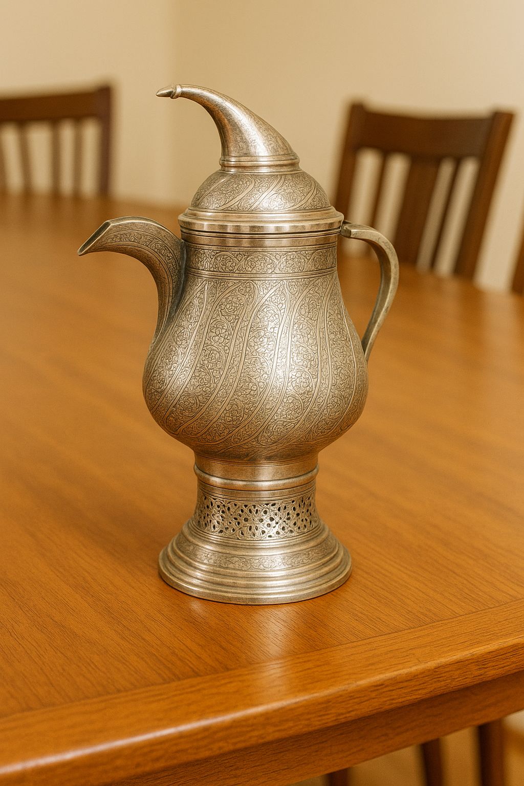 Classic Silver Tea Samovar