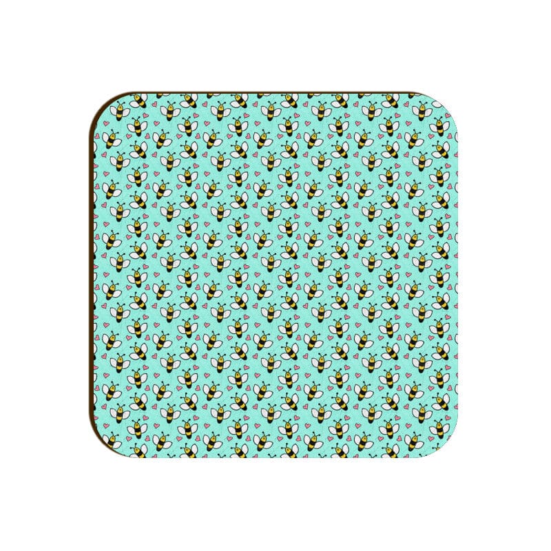 Bee My Honey Square Coaster