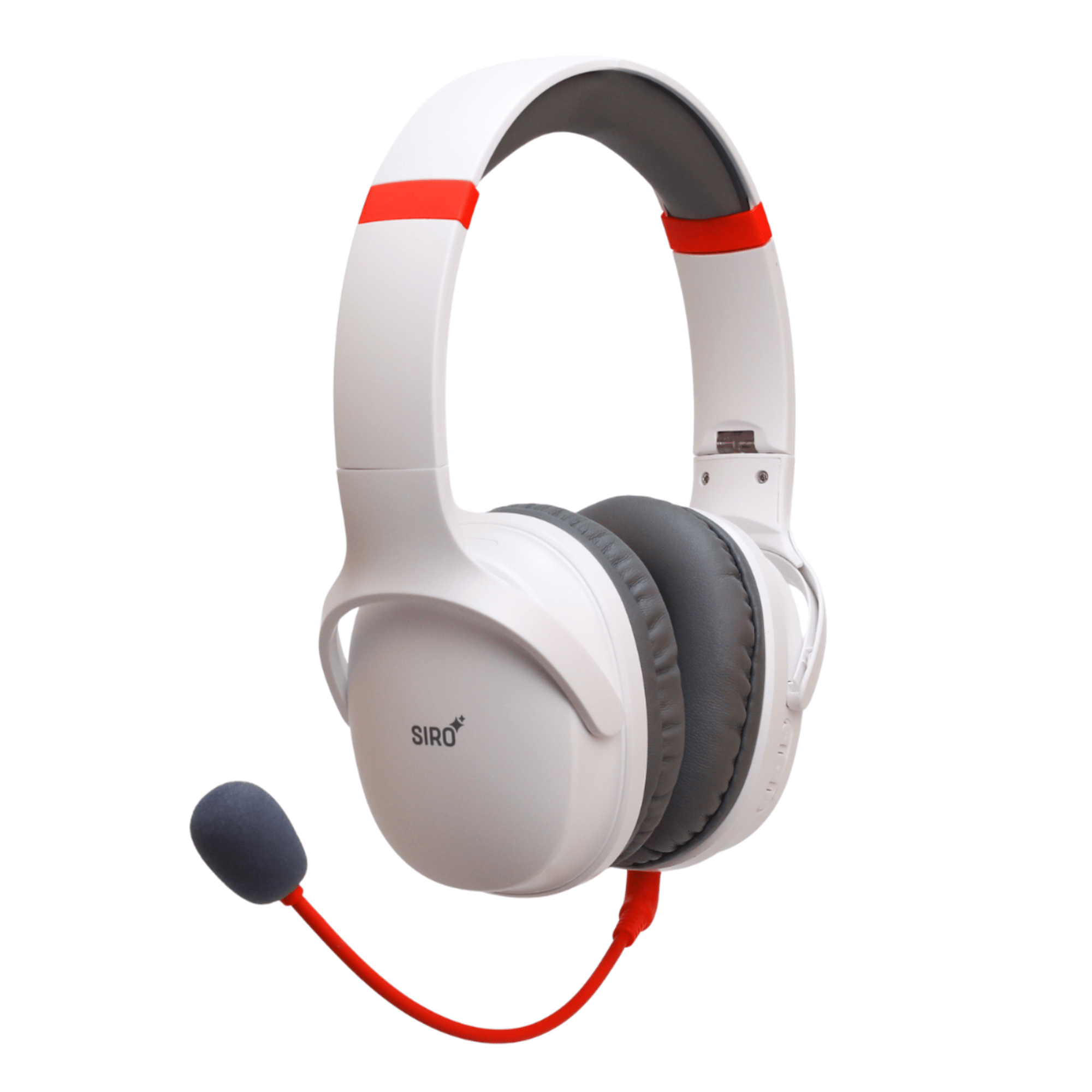 SIRO Smart Learning Headphones with External Mic with Voice Reflexology Technology for Real Time Voice feedback, Bluetooth Over Ear Headphones, Adaptive fit & easy controls, Safe Listening Volume