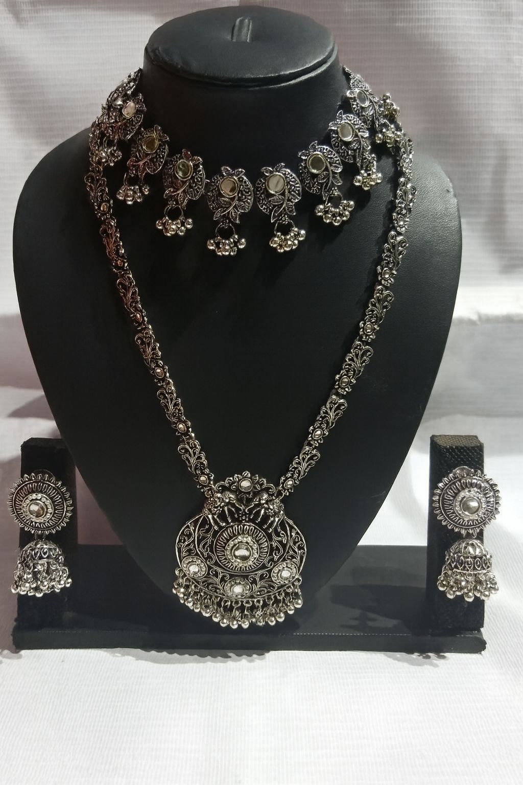 Imitation Necklace with Earring