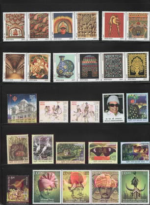 Shobhaphila's MNH Commemorative Year Pack stamps 2017 (217 Nos.)