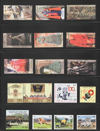 Shobhaphila's Indian MNH Commemorative Year Pack Stamps 2020 ( 55 Stamps)