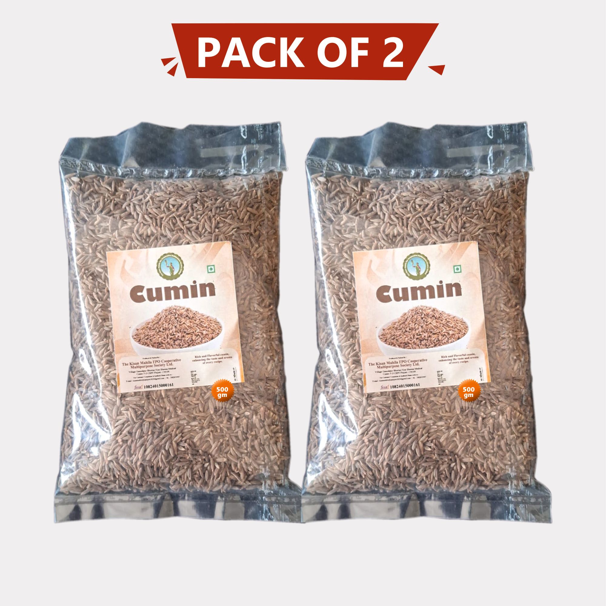Cumin (pack of 2) - 1 kg