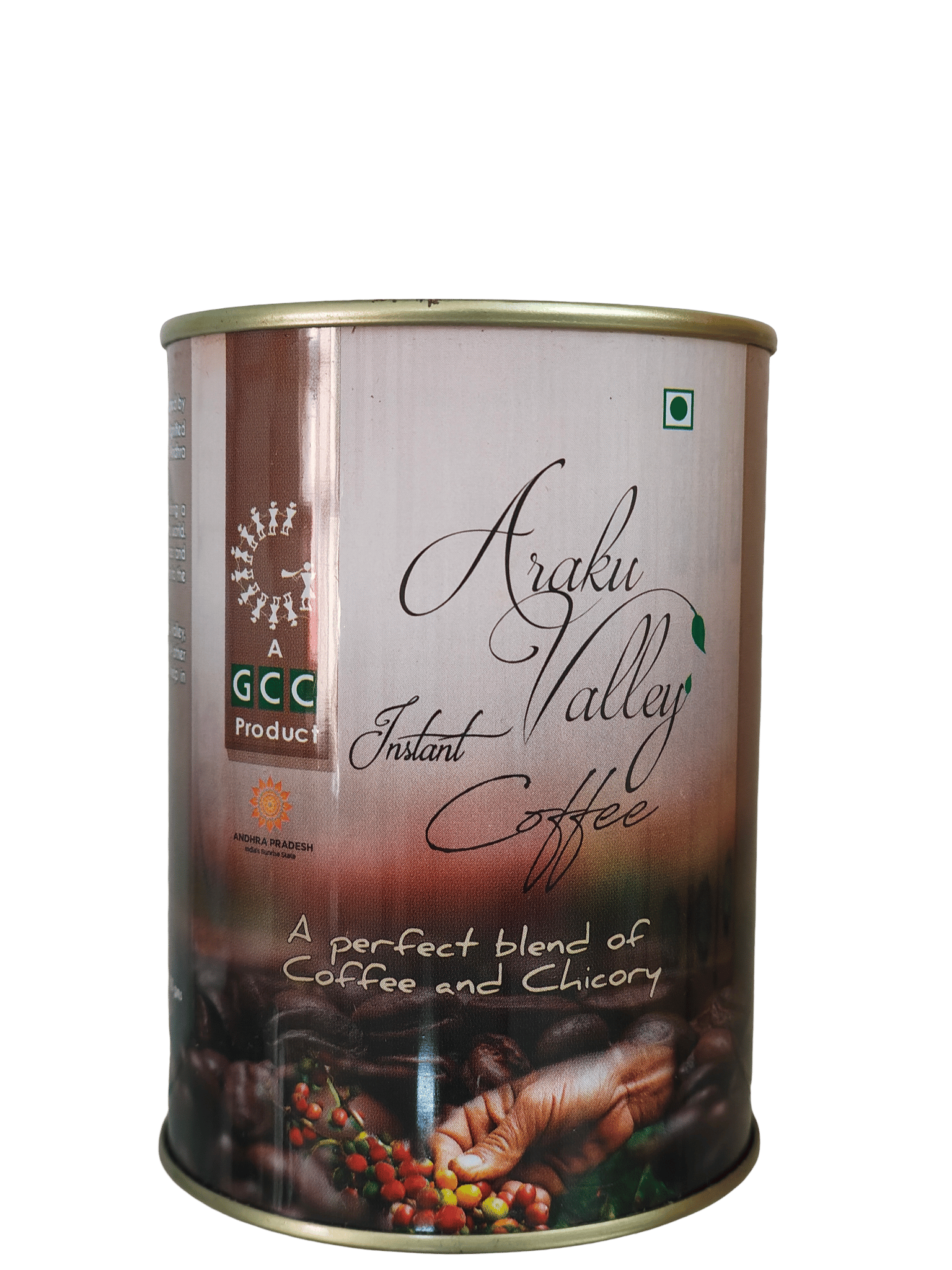 GCC Araku Valley Instant Coffee - (100 Gram) (pack of 3) Coffee & Chicory Blend 60:40 