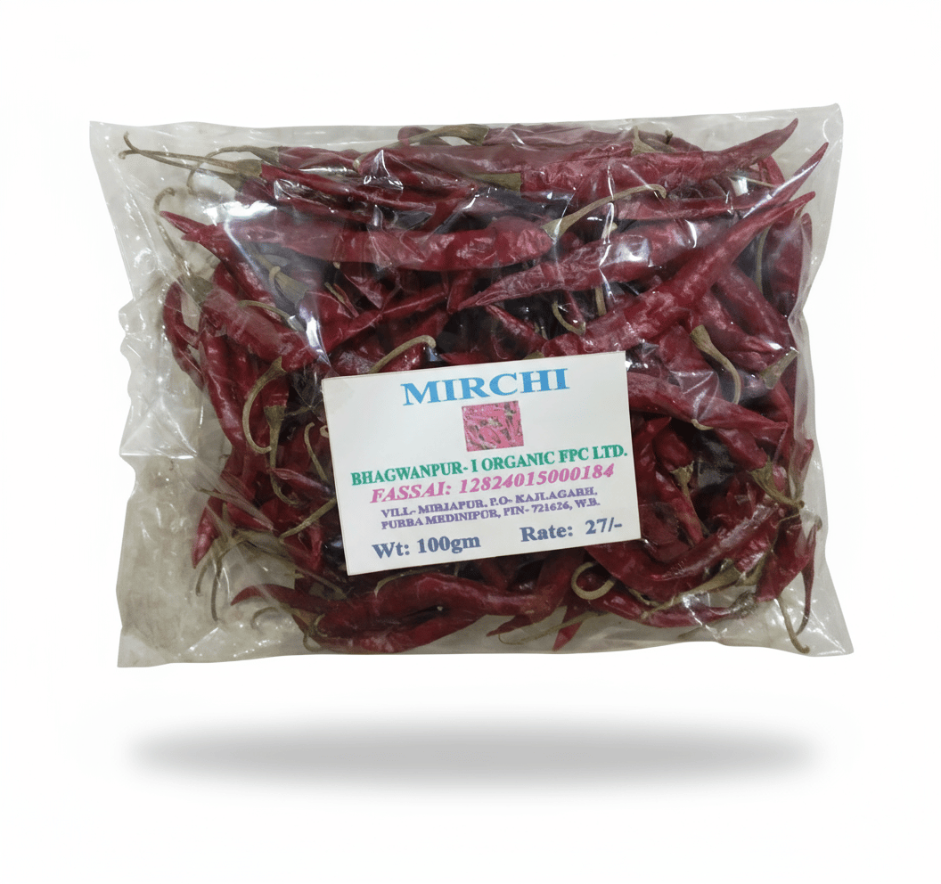 Premium Quality Whole Dried Red Chillies (Mirchi) - Spicy & Aromatic for Indian Cuisine