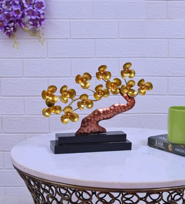 Handcrafted Iron Table Decor Tree Artistic Home Accent Decorative Iron Tree Showpiece Tabletop Metal Art