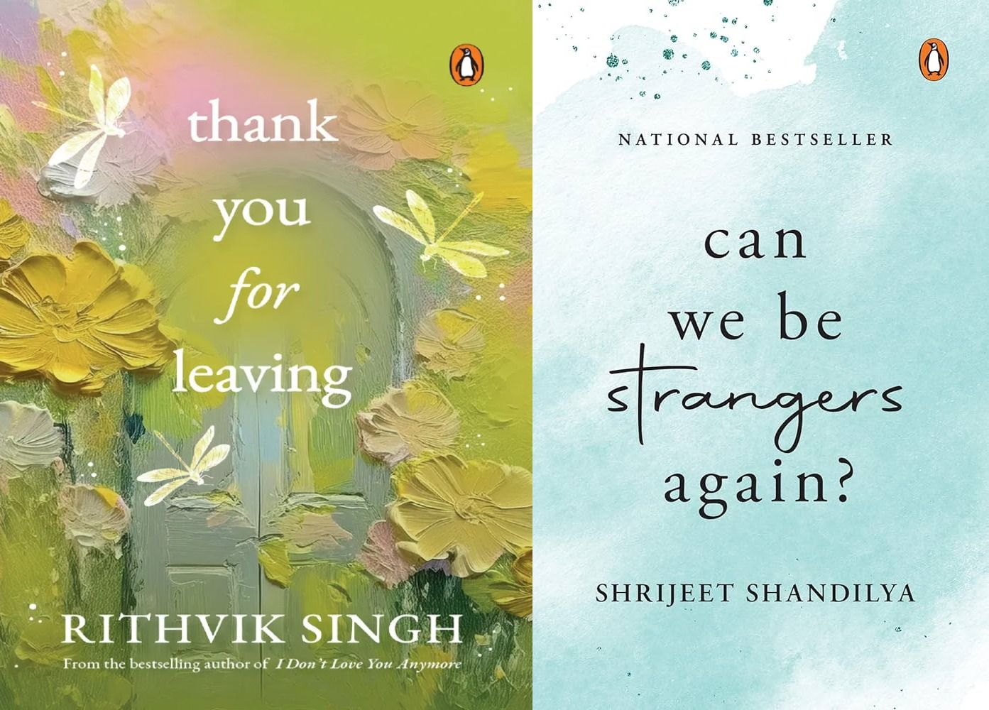 Thank You For Leaving & Can We Be Strangers Again? Bestselling Novels Combo