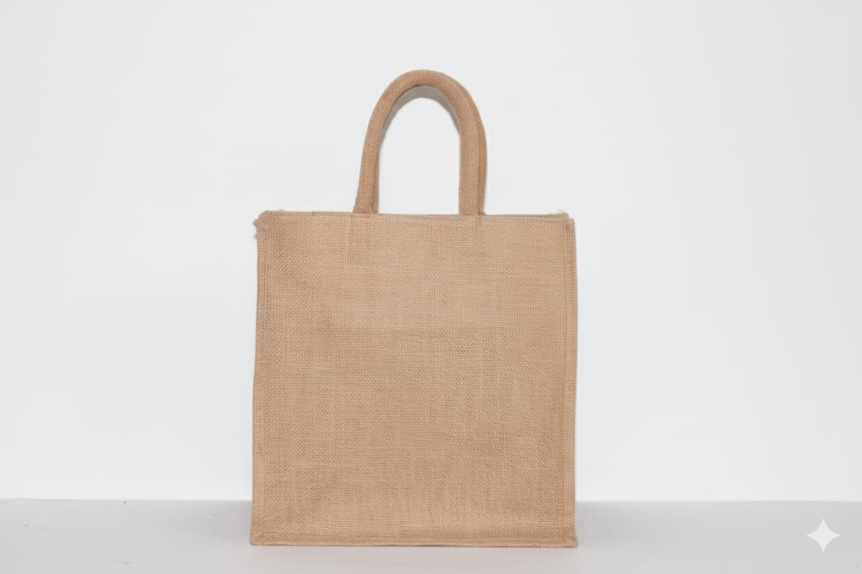 Eco-Friendly Jute Tote Bag for Everyday Use - Sustainable & Stylish