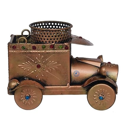 Stylish Car Theme Handcrafted Pen Stand Holder For Office Table, Study Table, Workdesk, Pen Stand for Gifting, Decoration Items For Home