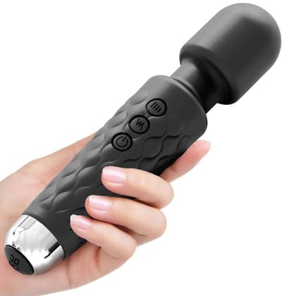 Rechargeable Personal Wand Massager with Multiple Modes