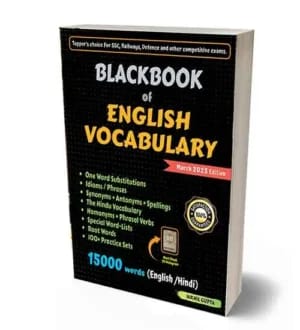 Blackbook of English Vocabulary March 2024 Edition for Competitive Exams