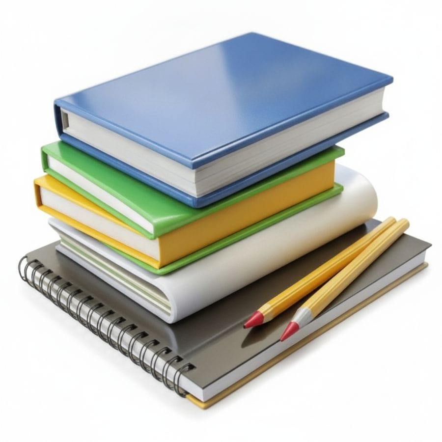 Stationery Notebook and Pencil Set