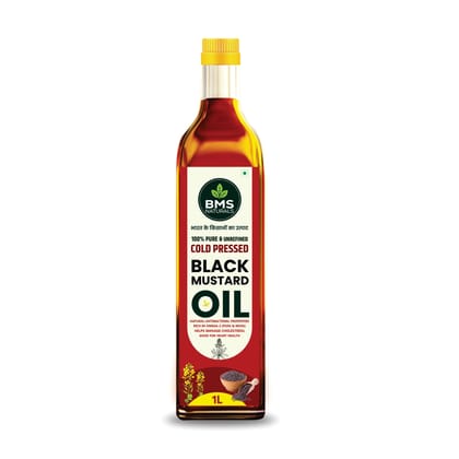 Cold Pressed Black Mustard Oil - 1L