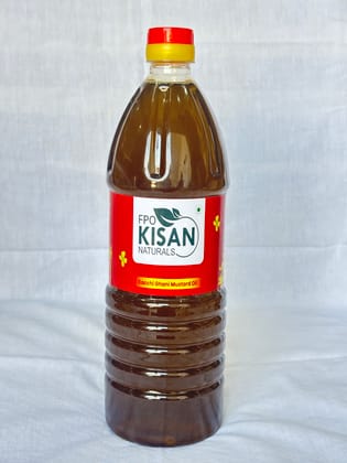 FPO Kisan Naturals Kacchi Ghani Mustard Oil