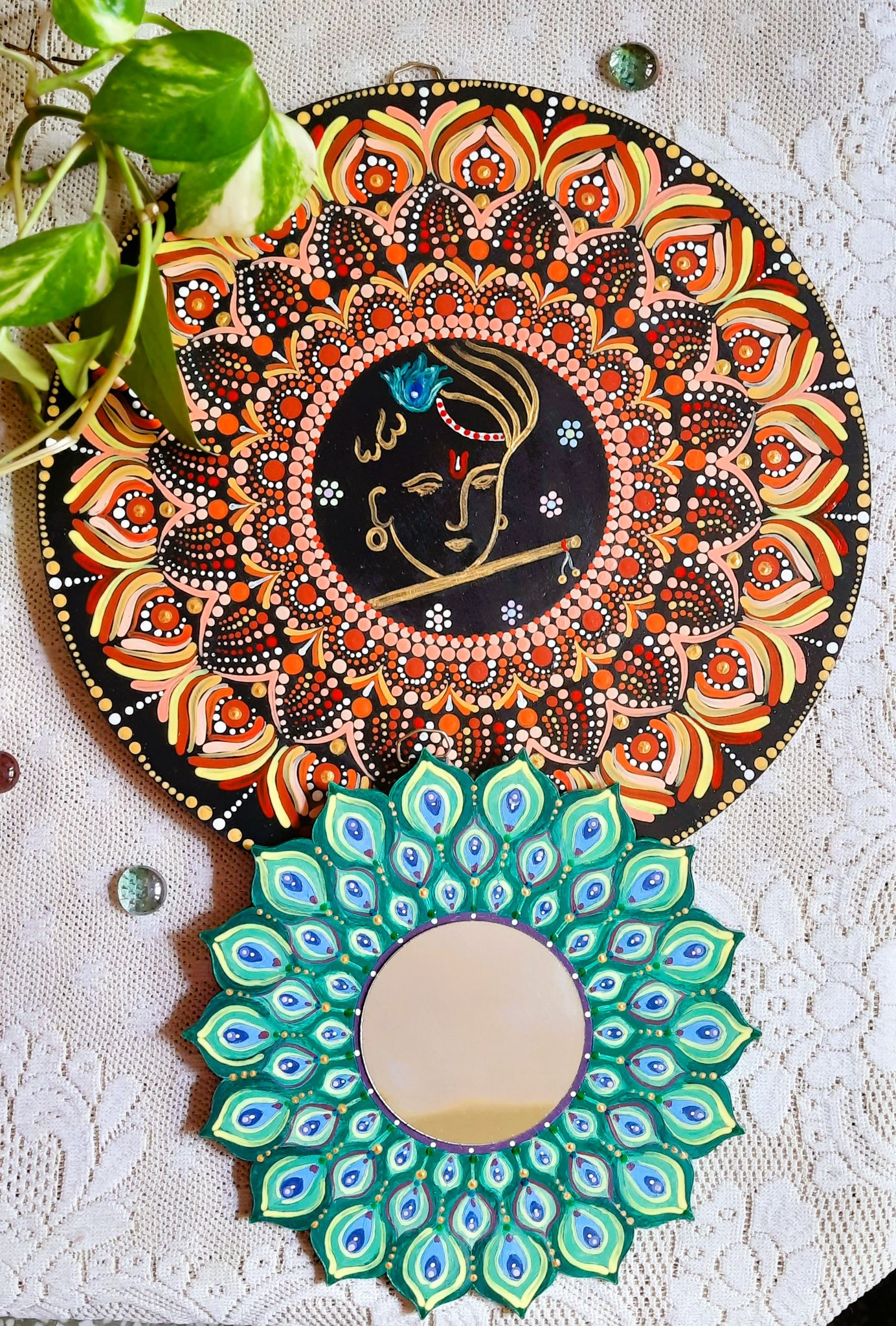 Krishna Mandala Home Decor Combo