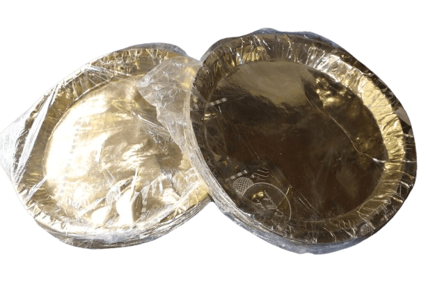 Disposable Gold Party Plates