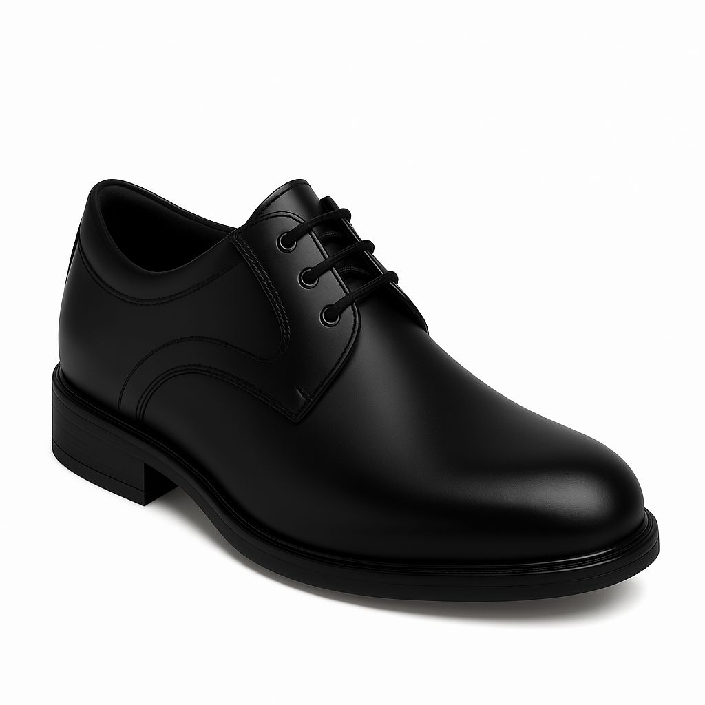 Latest Attractive Men Lace-ups Black Formal Shoe | Elegant Office, Party & Daily Wear | Stylish & Long-Lasting | Business Designer Formal Shoes for Men & Boys
