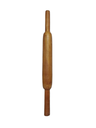 Traditional Wooden Rolling Pin for Chapati Roti Dough Pastry