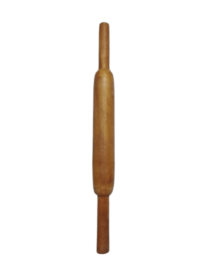 Traditional Wooden Rolling Pin for Chapati Roti Dough Pastry
