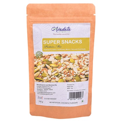 Avadata Organics Super Snacks 150 GM Avadata Organics Super Snacks 150 GM